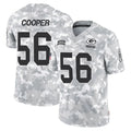 Parkc GB.Packers #56 Edgerrin Cooper Player Arctic Camo Salute To Service Limited Stitched Jerseys