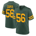 Parkc GB.Packers #56 Edgerrin Cooper Player Green Alternate Home Game Stitched Jerseys