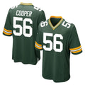Parkc GB.Packers #56 Edgerrin Cooper Player Green Home Game Stitched Jerseys