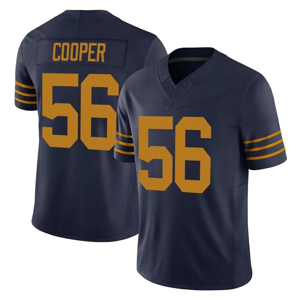 Parkc GB.Packers #56 Edgerrin Cooper Player Navy The 1923 Classic Vapor F.U.S.E. Home Game Stitched Jerseys