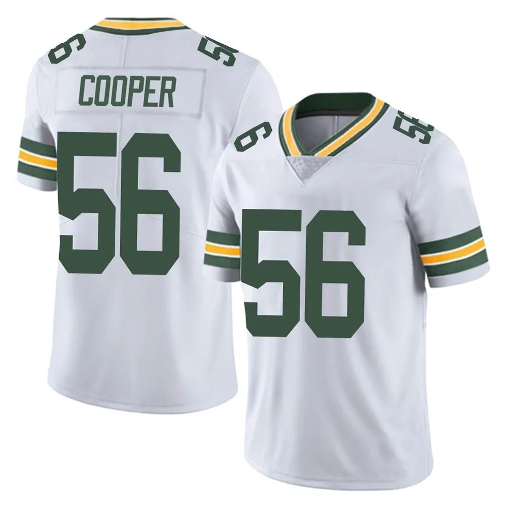 Parkc GB.Packers #56 Edgerrin Cooper Player White Vapor Untouchable Limited Home Game Stitched Jerseys