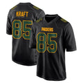 Parkc GB.Packers #85 Tucker Kraft Player Black Fashion Home Game Stitched Jerseys