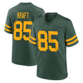 Parkc GB.Packers #85 Tucker Kraft Player Green Alternate Home Game Stitched Jerseys