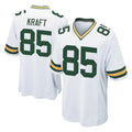 Parkc GB.Packers #85 Tucker Kraft Player White Home Game Stitched Jerseys