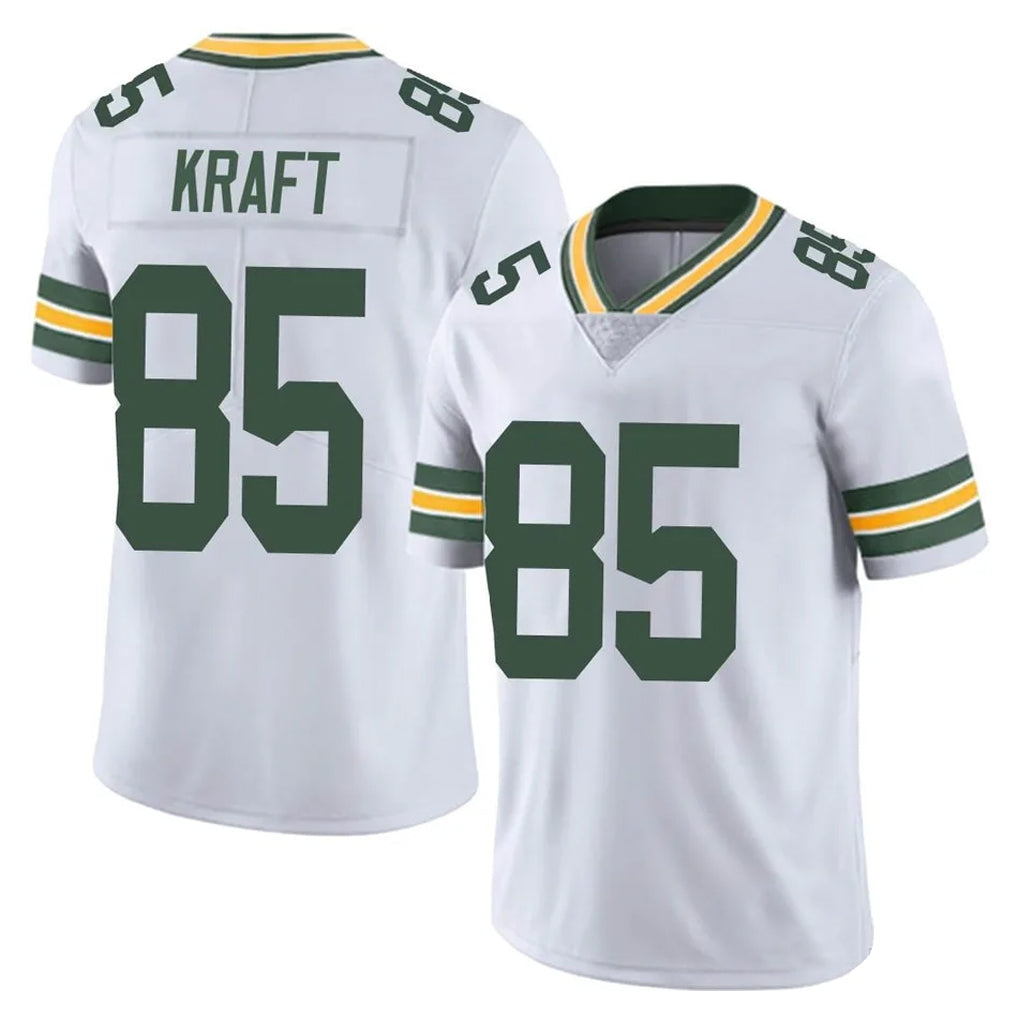 Parkc GB.Packers #85 Tucker Kraft Player White Vapor Untouchable Limited Home Game Stitched Jerseys