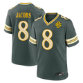 Parkc GB.Packers #8 Josh Jacobs Green 2026 Rivalries Collection Game Stitched Jerseys