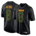 Parkc GB.Packers #8 Josh Jacobs Player Black Fashion Home Game Stitched Jerseys