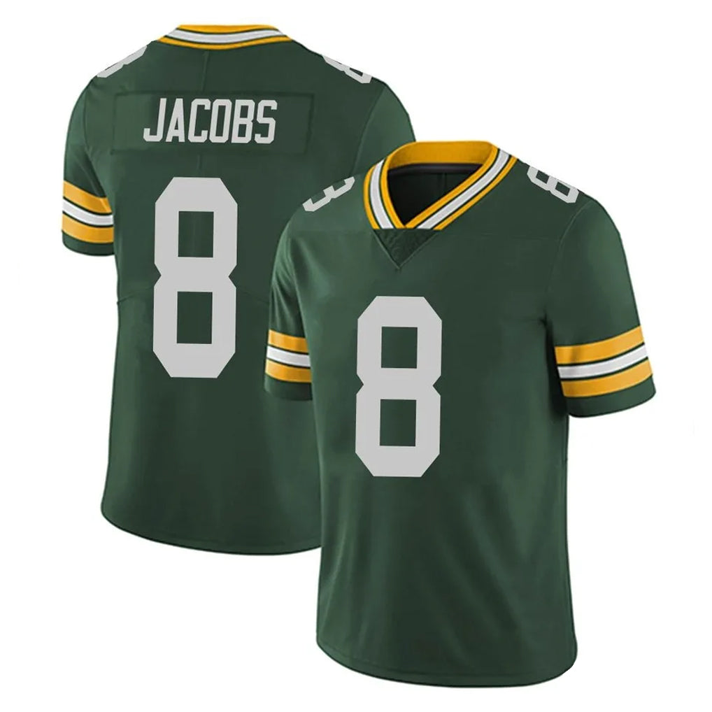 Parkc GB.Packers #8 Josh Jacobs Player Green Vapor Untouchable Limited Home Game Stitched Jerseys