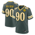Parkc GB.Packers #90 Lukas Van Ness Green 2026 Rivalries Collection Game Stitched Jerseys