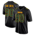 Parkc GB.Packers #90 Lukas Van Ness Player Black Fashion Home Game Stitched Jerseys