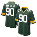 Parkc GB.Packers #90 Lukas Van Ness Player Green Home Game Stitched Jerseys