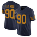 Parkc GB.Packers #90 Lukas Van Ness Player Navy The 1923 Classic Vapor F.U.S.E. Home Game Stitched Jerseys