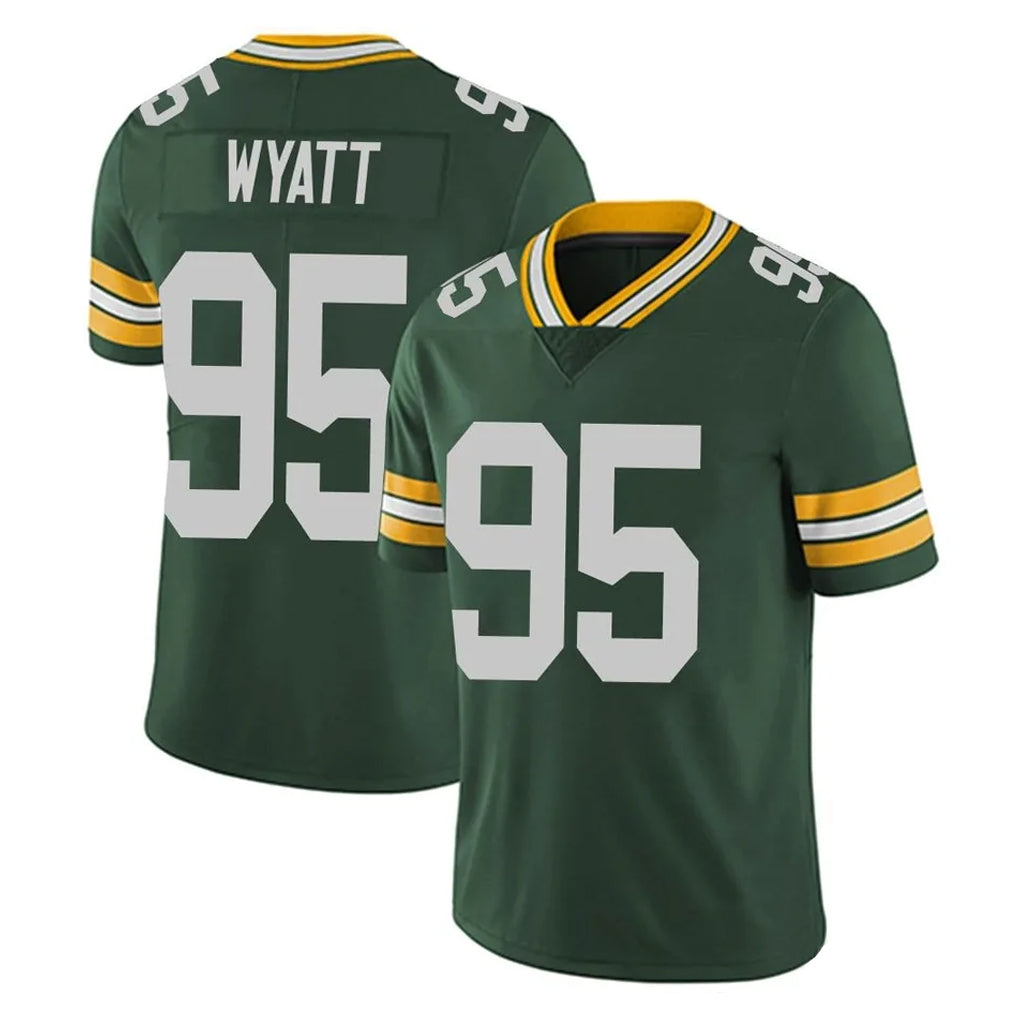 Parkc GB.Packers #95 Devonte Wyatt Player Green Vapor Untouchable Limited Home Game Stitched Jerseys