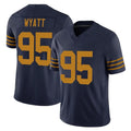Parkc GB.Packers #95 Devonte Wyatt Player Navy The 1923 Classic Vapor F.U.S.E. Home Game Stitched Jerseys