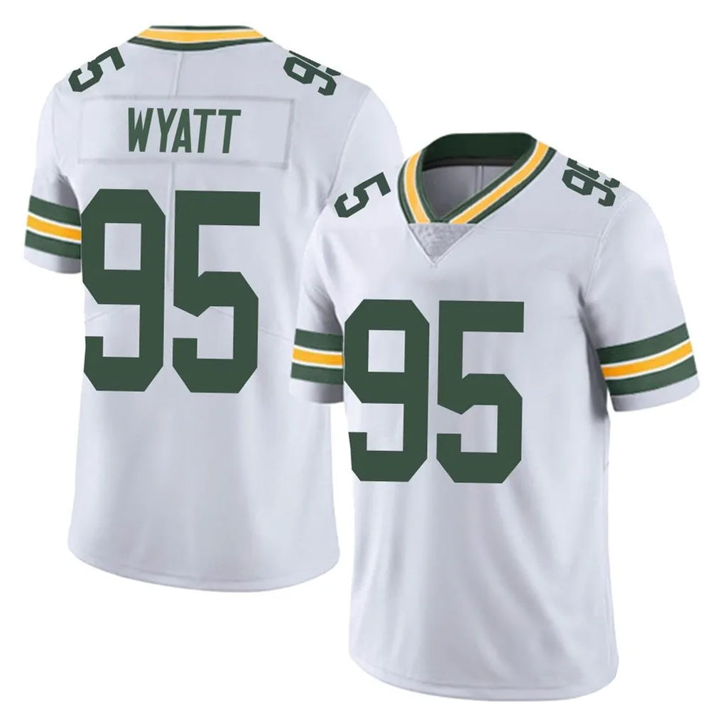 Parkc GB.Packers #95 Devonte Wyatt Player White Vapor Untouchable Limited Home Game Stitched Jerseys