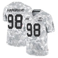 Parkc GB.Packers #98 Javon Hargrave Player Arctic Camo Salute To Service Limited Stitched Jerseys