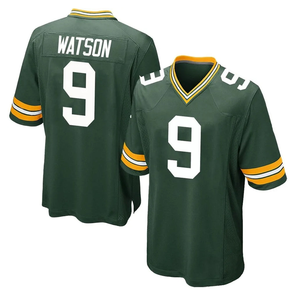 Parkc GB.Packers #9 Christian Watson Player Green Home Game Stitched Jerseys