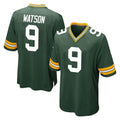 Parkc GB.Packers #9 Christian Watson Player Green Home Game Stitched Jerseys