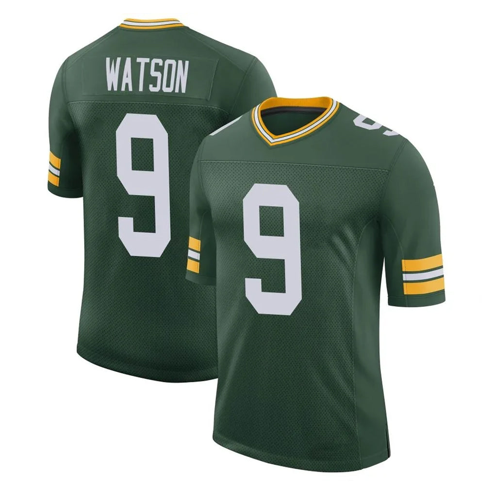 Parkc GB.Packers #9 Christian Watson Player Green Limited Classic Home Game Stitched Jerseys