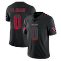 Parkc H.Texans #0 Azeez Al-Shaair Player Black Impact Limited Game Stitched Jerseys