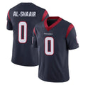 Parkc H.Texans #0 Azeez Al-Shaair Player Navy Limited Vapor Untouchable Home Game Stitched Jerseys