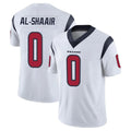 Parkc H.Texans #0 Azeez Al-Shaair Player White Limited Vapor Untouchable Home Game Stitched Jerseys