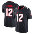 Parkc H.Texans #12 Nico Collins Player Navy Limited Alternate Vapor F.U.S.E. Home Game Stitched Jerseys