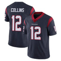 Parkc H.Texans #12 Nico Collins Player Navy Limited Vapor Untouchable Home Game Stitched Jerseys