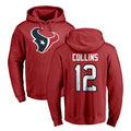 Parkc H.Texans #12 Nico Collins Player Red Pro Line Pullover Hoodie Limited Game Stitched Jerseys