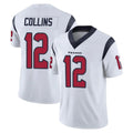 Parkc H.Texans #12 Nico Collins Player White Limited Vapor Untouchable Home Game Stitched Jerseys