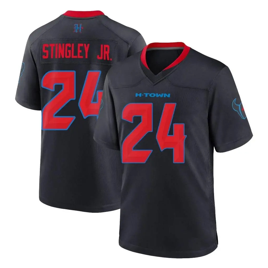 Parkc H.Texans #24 Derek Stingley Jr. Player Navy 2nd Alternate Home Game Stitched Jerseys