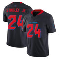 Parkc H.Texans #24 Derek Stingley Jr. Player Navy Limited 2nd Alternate Vapor F.U.S.E. Home Game Stitched Jerseys