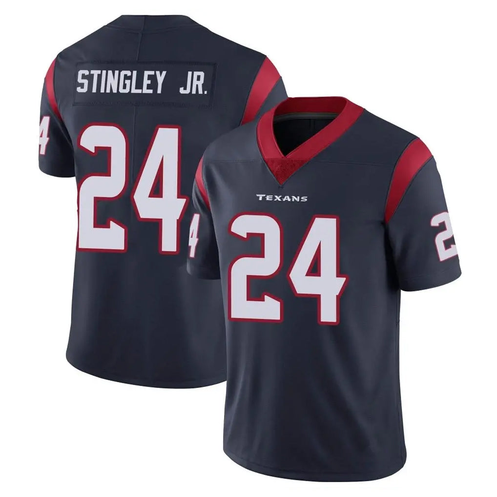Parkc H.Texans #24 Derek Stingley Jr. Player Navy Limited Vapor Untouchable Home Game Stitched Jerseys