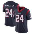 Parkc H.Texans #24 Derek Stingley Jr. Player Navy Limited Vapor Untouchable Home Game Stitched Jerseys