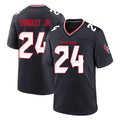 Parkc H.Texans #24 Derek Stingley Jr. Player Navy Team Home Game Stitched Jerseys