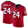 Parkc H.Texans #24 Derek Stingley Jr. Player Red Limited Vapor F.U.S.E. Home Game Stitched Jerseys