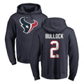 Parkc H.Texans #2 Calen Bullock Player Navy Pro Line Pullover Hoodie Limited Game Stitched Jerseys