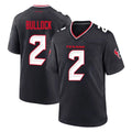 Parkc H.Texans #2 Calen Bullock Player Navy Team Home Game Stitched Jerseys
