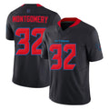 Parkc H.Texans #32 David Montgomery Player Navy Limited 2nd Alternate Vapor F.U.S.E. Home Game Stitched Jerseys