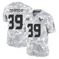 Parkc H.Texans #39 Henry To'oTo'o Player Arctic Camo Salute To Service Limited Game Stitched Jerseys