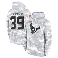 Parkc H.Texans #39 Henry To'oTo'o Player Arctic Camo Salute to Service Hoodies Limited Game Stitched Jerseys