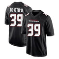 Parkc H.Texans #39 Henry To'oTo'o Player Carbon Black Fashion Home Game Stitched Jerseys