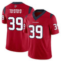 Parkc H.Texans #39 Henry To'oTo'o Player Red Limited Vapor F.U.S.E. Home Game Stitched Jerseys