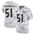 Parkc H.Texans #51 Will Anderson Jr. Player Arctic Camo Salute To Service Limited Game Stitched Jerseys