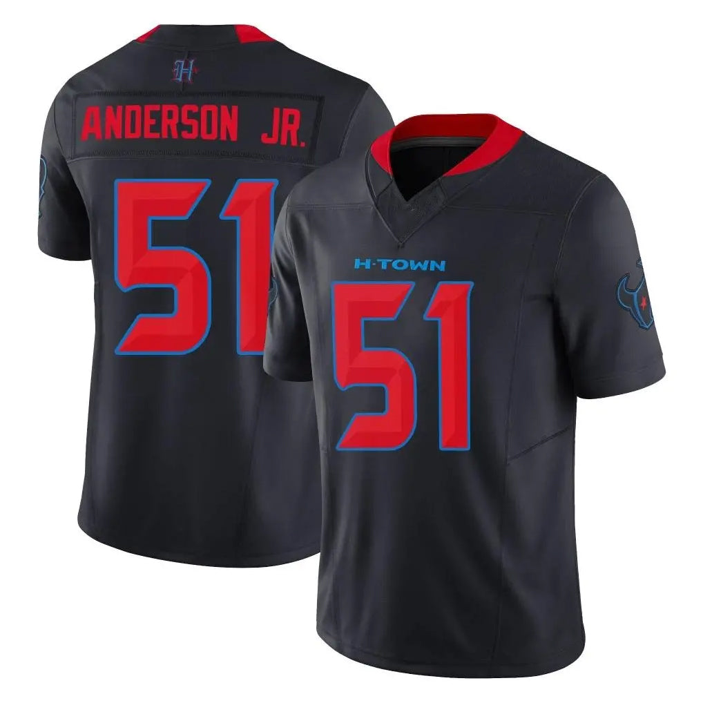 Parkc H.Texans #51 Will Anderson Jr. Player Navy Limited 2nd Alternate Vapor F.U.S.E. Home Game Stitched Jerseys
