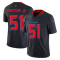 Parkc H.Texans #51 Will Anderson Jr. Player Navy Limited 2nd Alternate Vapor F.U.S.E. Home Game Stitched Jerseys