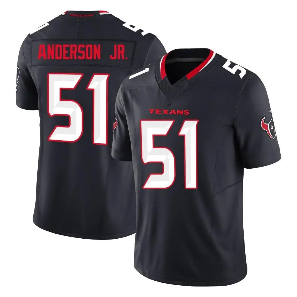Parkc H.Texans #51 Will Anderson Jr. Player Navy Limited Alternate Vapor F.U.S.E. Home Game Stitched Jerseys