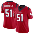 Parkc H.Texans #51 Will Anderson Jr. Player Red Limited Vapor F.U.S.E. Home Game Stitched Jerseys