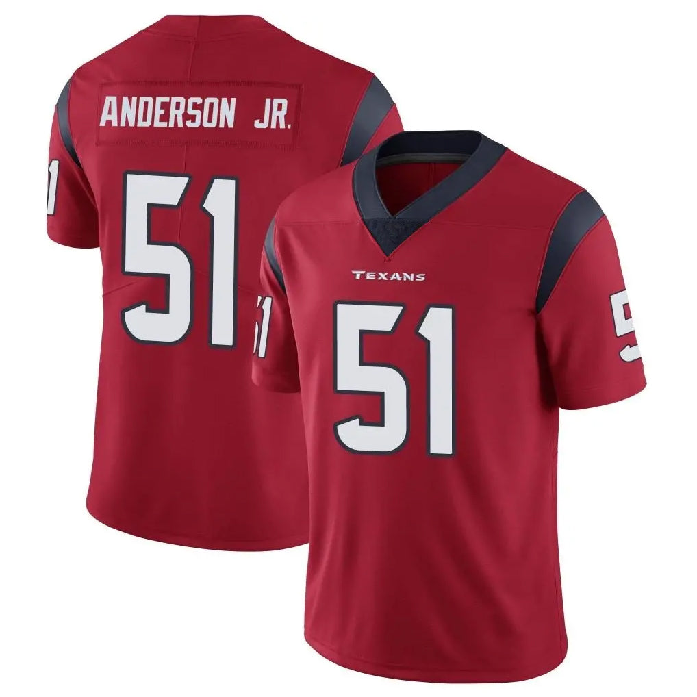 Parkc H.Texans #51 Will Anderson Jr. Player Red Limited Vapor Untouchable Home Game Stitched Jerseys