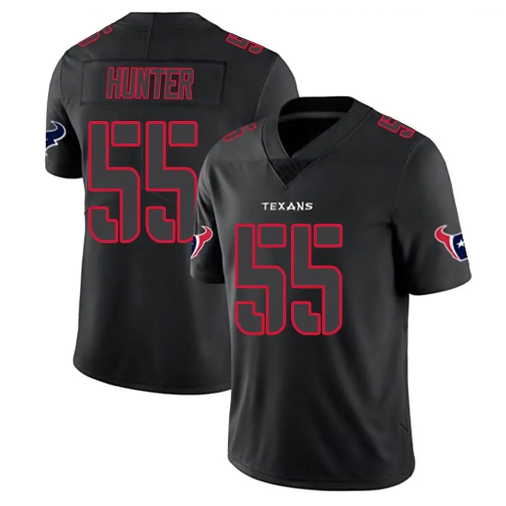 Parkc H.Texans #55 Danielle Hunter Player Black Impact Limited Game Stitched Jerseys